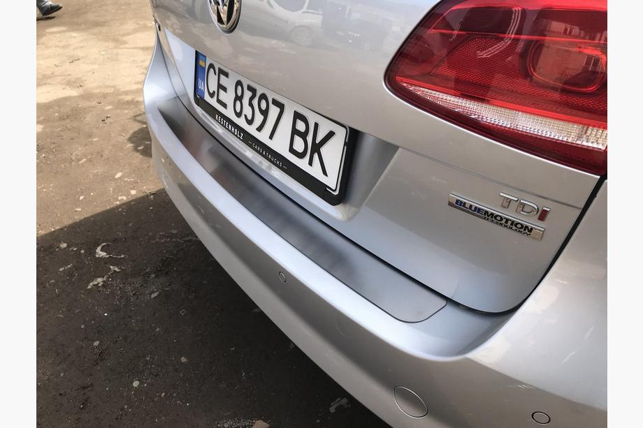 Volkswagen Passat B7 2012-2015 Protector de Parachoques Trasero Nataniko (Acero Inoxidable) Sedán Foto 7