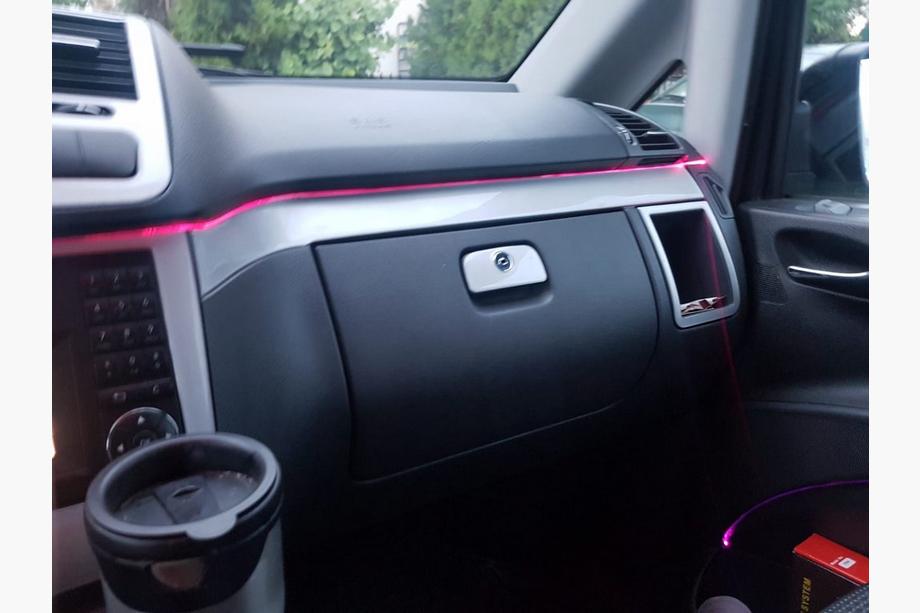 Mercedes Vito W639 2004-2014 Cubiertas de tablero (Meric, Juego completo) 2006-2014, Carbono Foto 10
