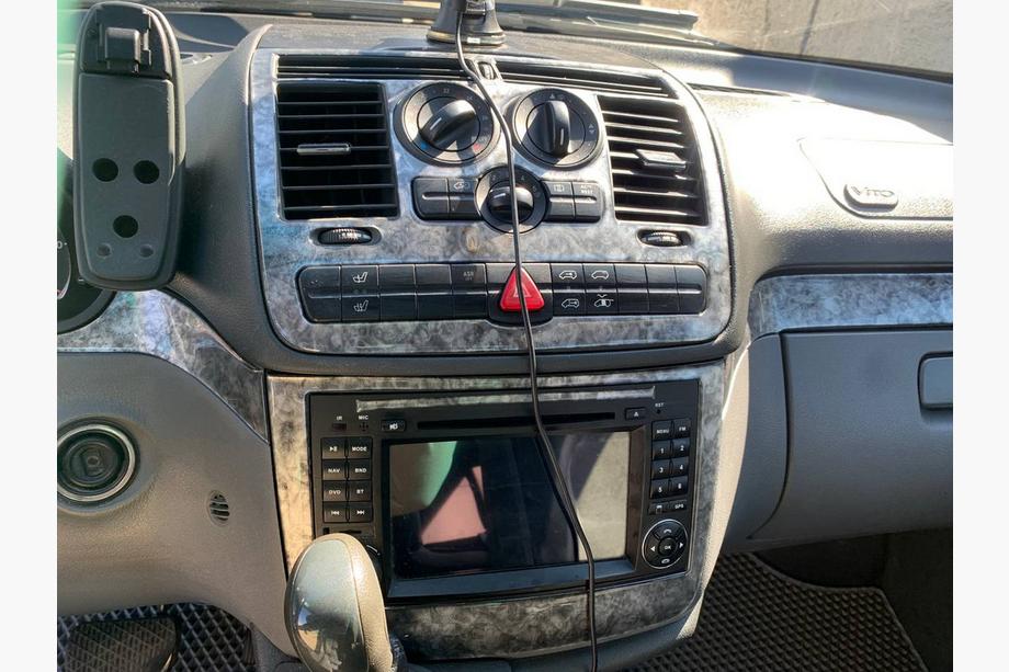 Mercedes Vito W639 2004-2014 Cubiertas de tablero (Meric, Juego completo) 2006-2014, Carbono Foto 13