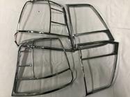 Toyota Land Cruiser 200 2007-2021 Cubiertas Cromadas para Luces Traseras (2008-2012, 4 piezas, Plástico) foto 2