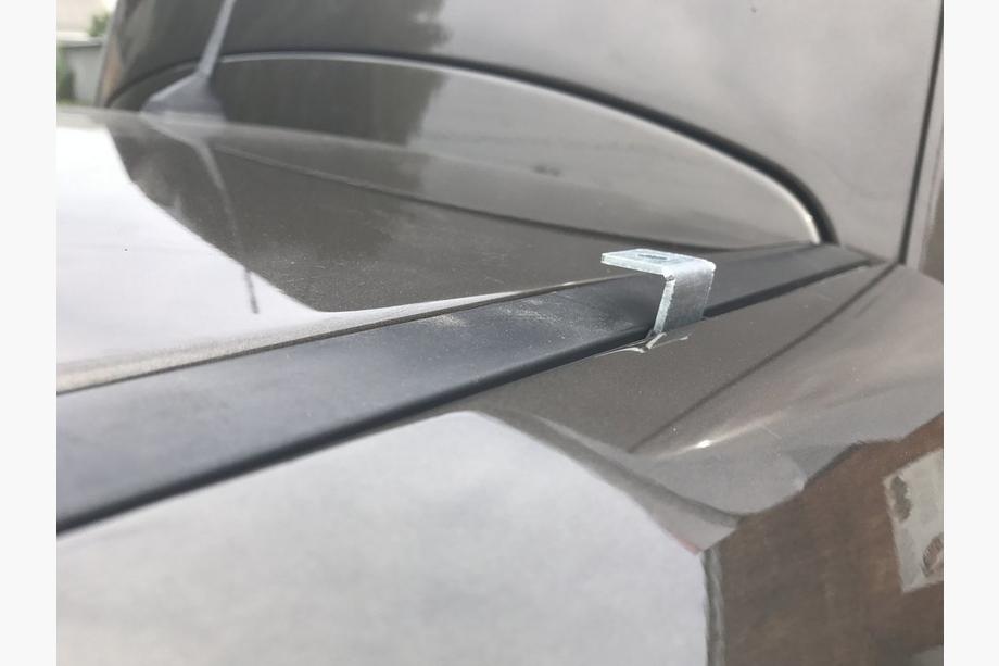 Nissan Qashqai 2014-2021 Barras de Techo Skyport GREY Foto 4