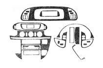 Mercedes Sprinter W901/902/903/904/905 1995–2006 Cubiertas de tablero (Meric) para cdi 2000-2006 Aluminio foto 4