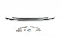 Volkswagen T5 2010-2015 Defensa delantera doble 60/48mm (acero inoxidable) foto 2