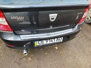 Dacia Logan I 2008-2012 Protector de Parachoques Trasero Carmos Acero Inoxidable foto 3