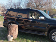 Toyota Land Cruiser Prado 120 2002-2009 Barras de Techo Diseño Original (2 uds) foto 3