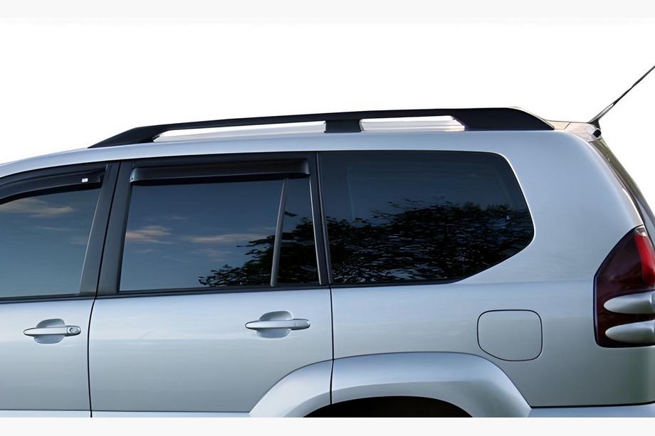 Toyota Land Cruiser Prado 120 2002-2009 Barras de Techo Diseño Original (2 uds) Image