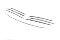 Mercedes Sprinter W901/902/903/904/905 1995–2006 Embellecedores cromados para marco de parrilla (2000-2002, 7 piezas, acero inoxidable) foto 3
