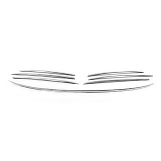 Embellecedores cromados para marco de parrilla (2000-2002, 7 piezas, acero inoxidable) Mercedes Sprinter W901/902/903/904/905 1995–2006 foto 2