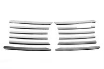 Mercedes Sprinter W901/902/903/904/905 1995–2006 Cubiertas de parrilla cromadas (1995-2000, 12 piezas, acero inoxidable) foto 5