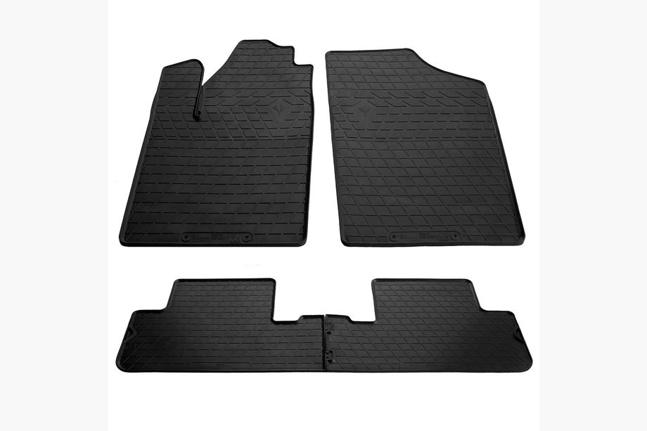 Peugeot Partner 1996-2008 Alfombrillas de goma (Stingray) 4 uds, Premium - alfombrillas de goma sin olor Foto 2