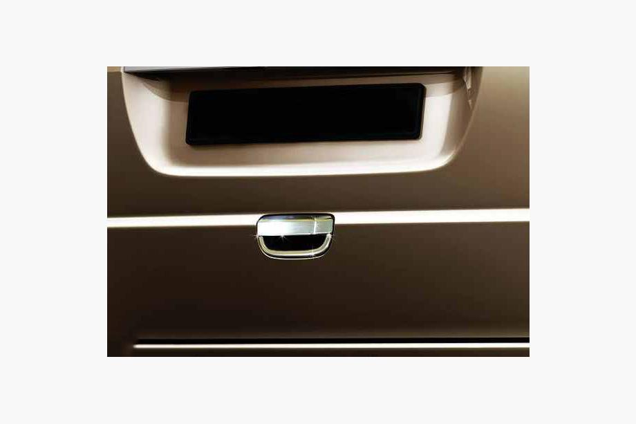 Mercedes Vito W639 2004-2014 Cubierta de manilla trasera (acero inoxidable) Carmos - Acero Inoxidable Turco Foto 4