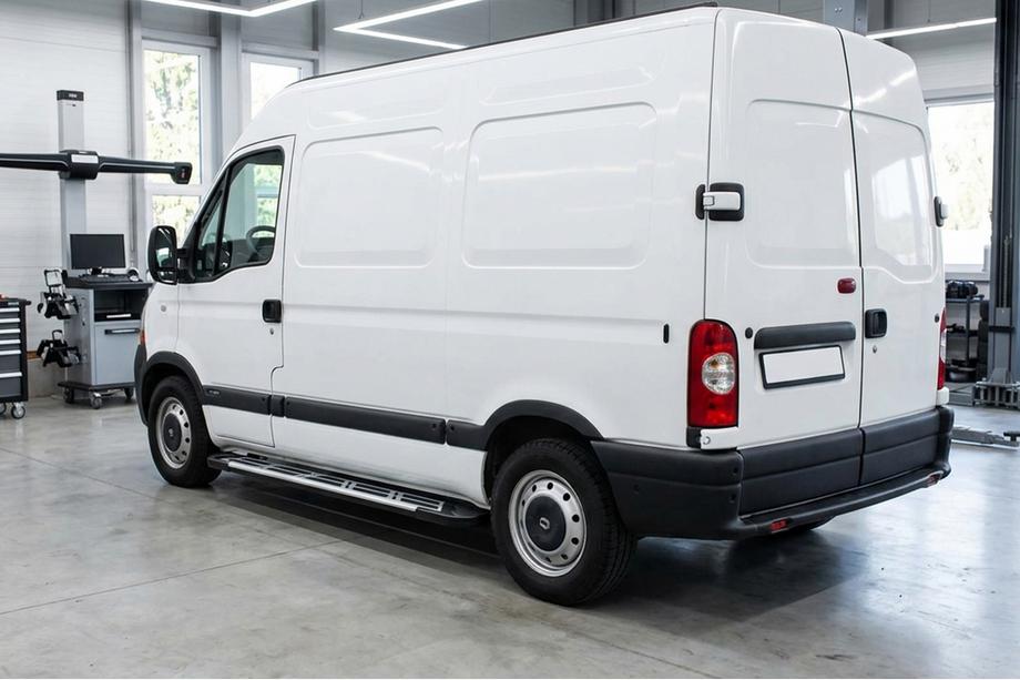 Nissan Interstar 2002-2010 Estribos Laterales Sunrise (2 uds., Aluminio) Image
