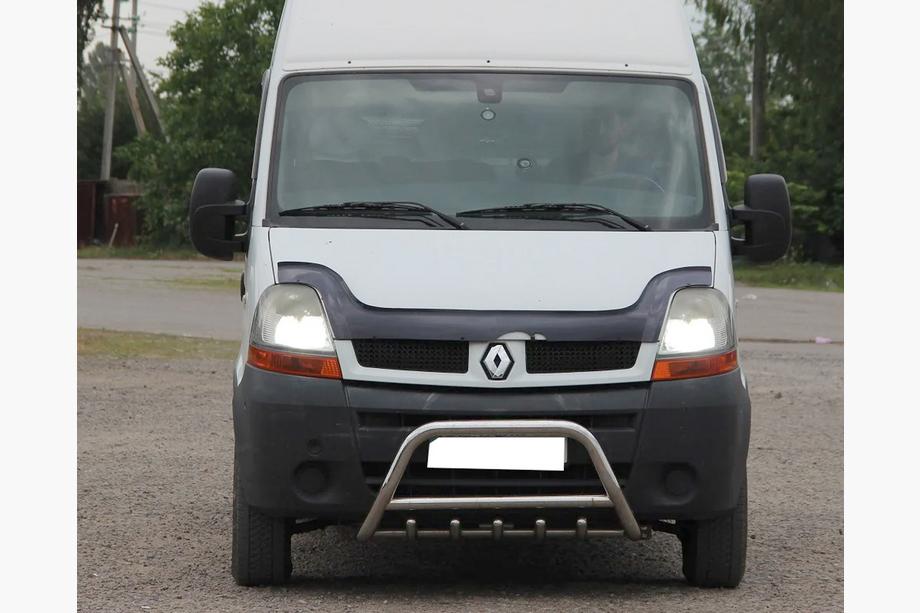 Nissan Interstar 2002-2010 Defensa Delantera WT003 (Acero Inoxidable) Image