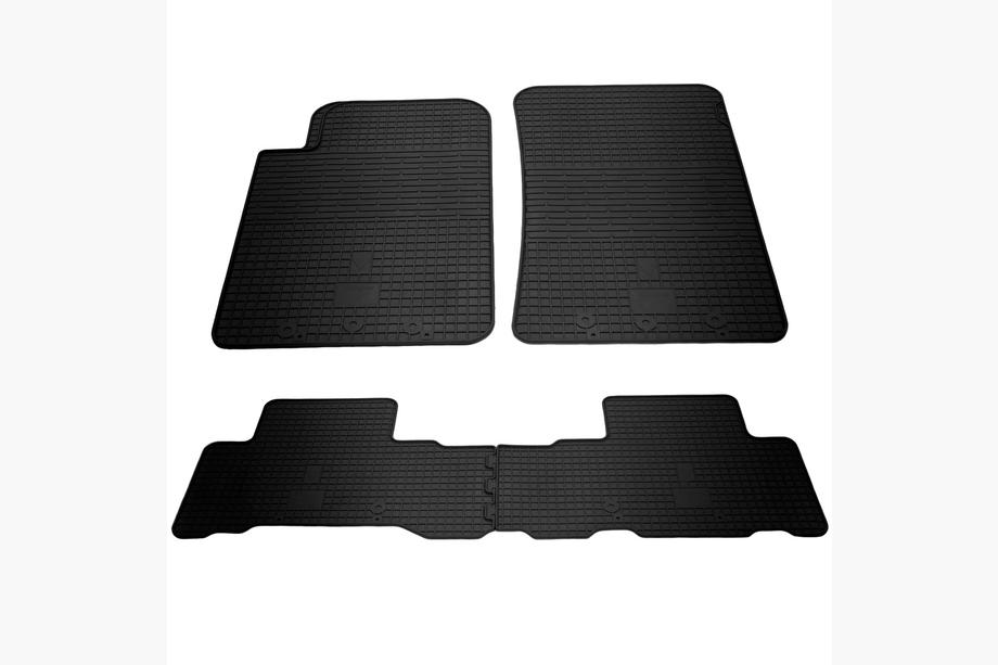 SsangYong Rexton I 2001-2017 Alfombrillas de goma (4 uds, Stingray Premium) Image
