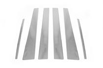 Mitsubishi L200 2006-2015 Molduras de Acero Inoxidable para Pilares de Puerta (6 uds) foto 3