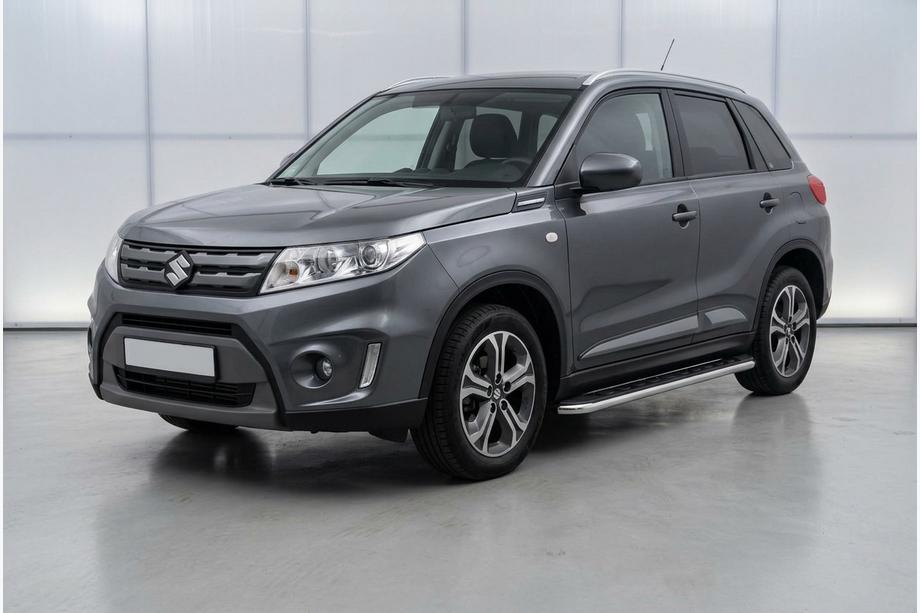 Suzuki Vitara 2015- Estribos Laterales Maydos V1 (2 uds., Aluminio y Acero Inoxidable) Image