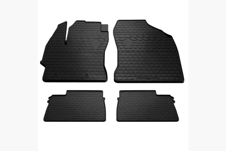 Toyota Corolla 2013-2019 Alfombrillas de goma (4 uds, Stingray Premium) Image