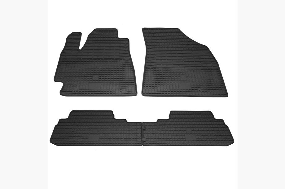 Toyota Highlander 2008-2013 Alfombrillas de goma (4 uds, Stingray Premium) Image