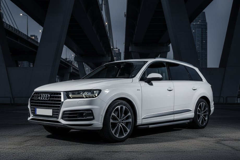 Audi Q7 2015–2026 Estribos Laterales Duru (2 uds., Aluminio) Image