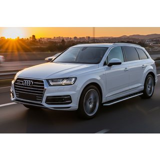 Estribos Laterales Maydos V1 (2 uds., Aluminio y Acero Inoxidable) Audi Q7 2015–2026 foto 1