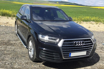Audi Q7 2015–2026 Estribos Laterales Fullmond (2 uds., Aluminio) foto 3