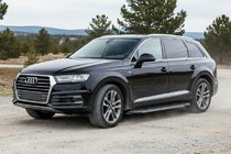 Audi Q7 2015–2026 Estribos laterales Bosphorus Grey (2 uds., aluminio) foto 1