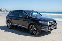 Audi Q7 2015–2026 Estribos Laterales Tayga Black (2 uds., Aluminio) foto 1