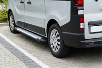 Fiat Talento 2016- Estribos laterales Allmond Grey (2 uds., aluminio) foto 1
