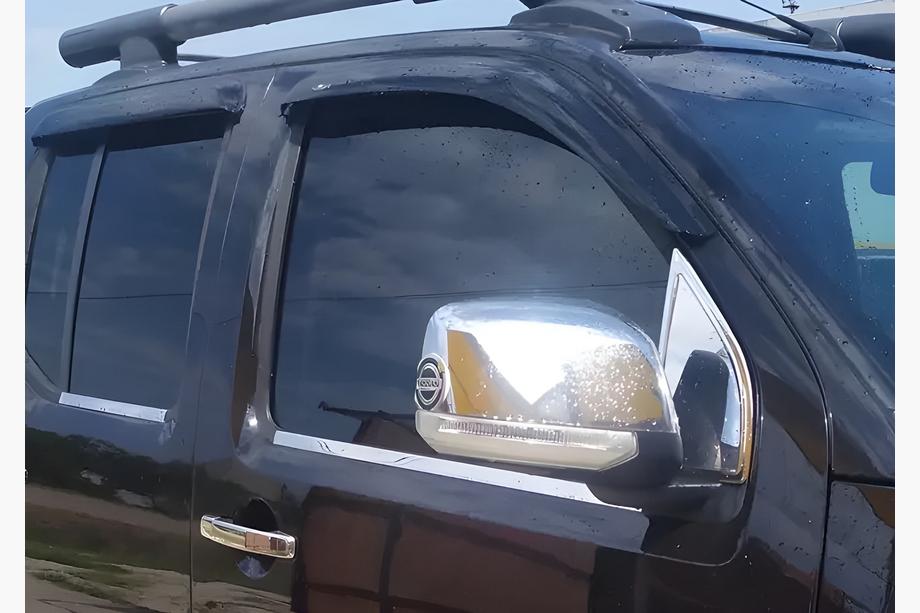 Nissan Navara 2006-2015 Cubiertas de Espejos (2 uds, Plástico) Con Intermitente Foto 3