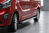 Renault Trafic 2015- Estribos Laterales Line (2 uds., Aluminio) foto 1
