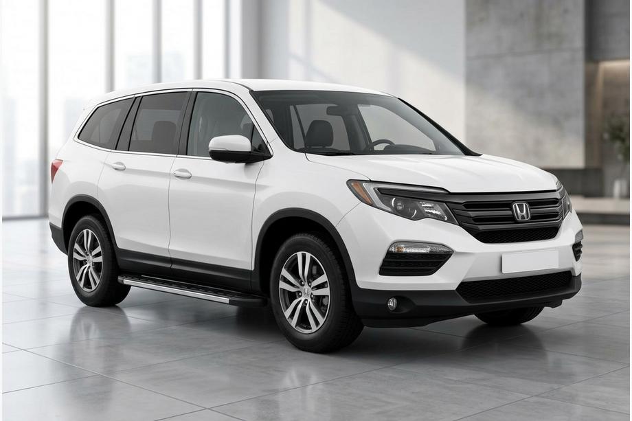 Honda Pilot 2015-2022 Estribos Laterales Duru (2 uds., Aluminio) Image