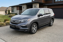 Honda Pilot 2015-2022 Estribos Laterales Bosphorus Black (2 uds., Aluminio) foto 1