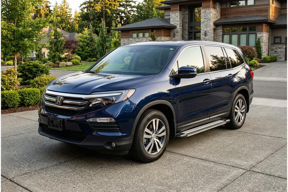 Honda Pilot 2015-2022 Estribos Laterales Rainbow (2 uds., Aluminio) Image