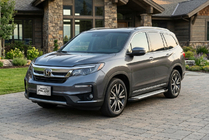 Honda Pilot 2015-2022 Estribos laterales Allmond Grey (2 uds., aluminio) foto 1