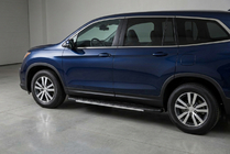 Honda Pilot 2015-2022 Estribos laterales Bosphorus Grey (2 uds., aluminio) foto 1