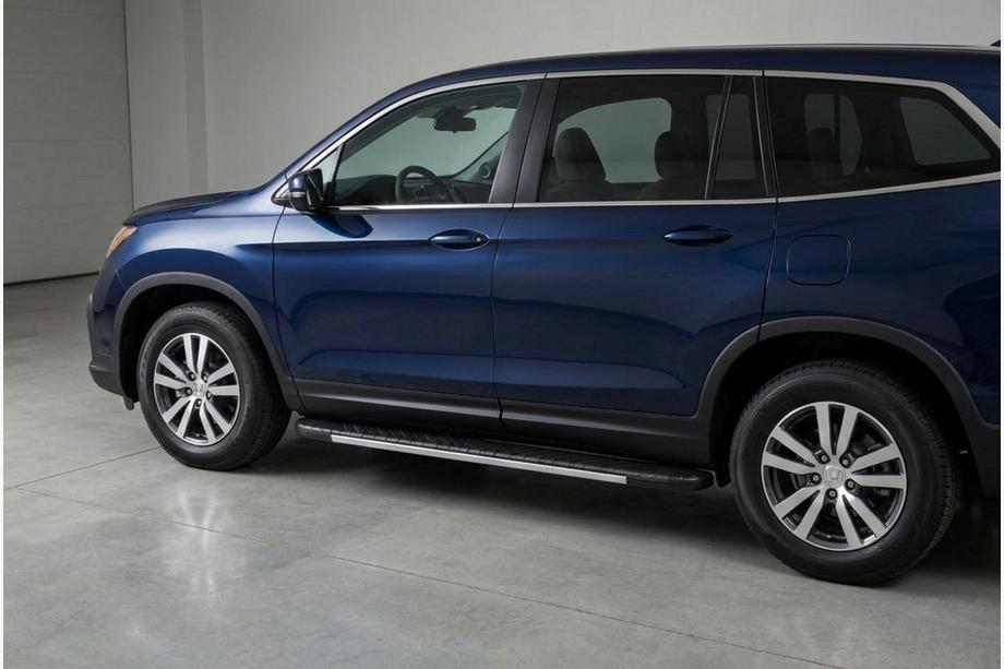 Honda Pilot 2015-2022 Estribos laterales Bosphorus Grey (2 uds., aluminio) Image