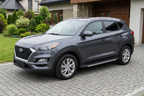 Hyundai Tucson TL 2016-2021 Estribos Laterales Duru (2 uds., Aluminio) foto 1