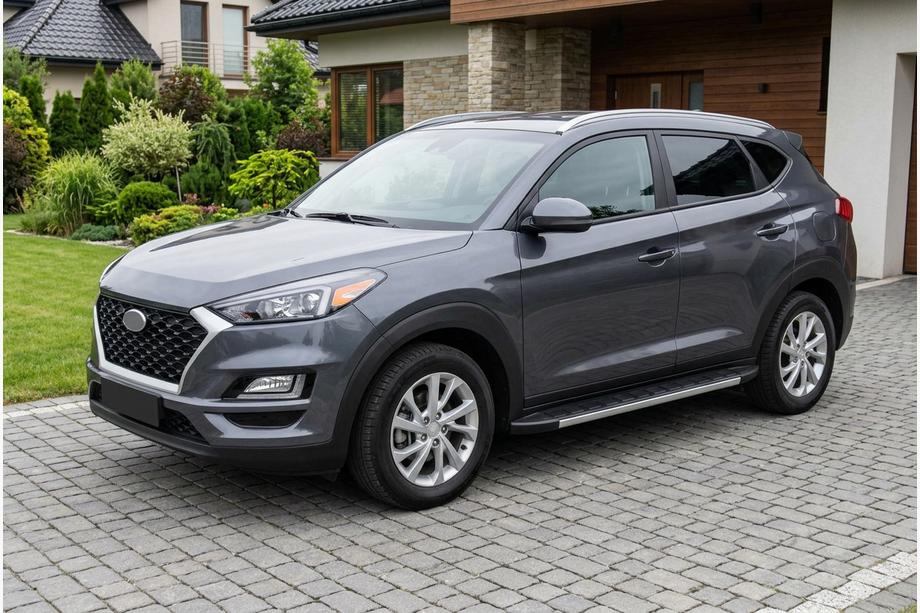 Hyundai Tucson TL 2016-2021 Estribos Laterales Duru (2 uds., Aluminio) Image