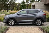 Hyundai Tucson TL 2016-2021 Estribos Laterales Rainbow (2 uds., Aluminio) foto 1