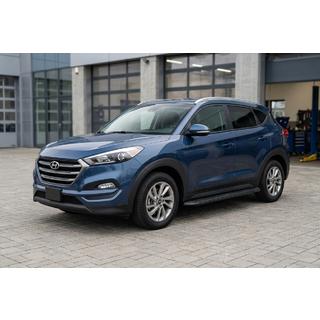 Estribos Laterales Tayga Black (2 uds., Aluminio) Hyundai Tucson TL 2016-2021 foto 1