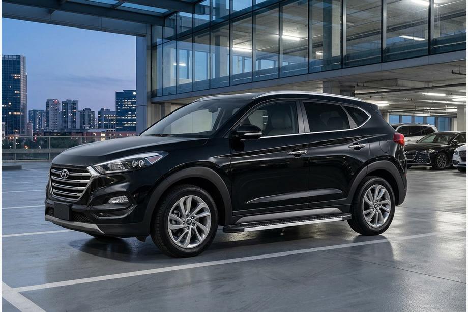 Hyundai Tucson TL 2016-2021 Estribos Laterales Maya (2 uds., Aluminio) Image