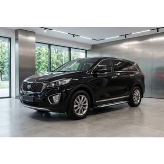 Estribos Laterales Sunrise (2 uds., Aluminio) Kia Sorento III UM 2014-2020 foto 1
