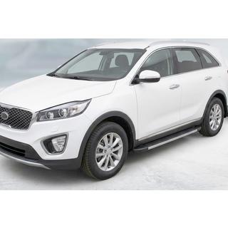 Estribos Laterales Duru (2 uds., Aluminio) Kia Sorento III UM 2014-2020 foto 1