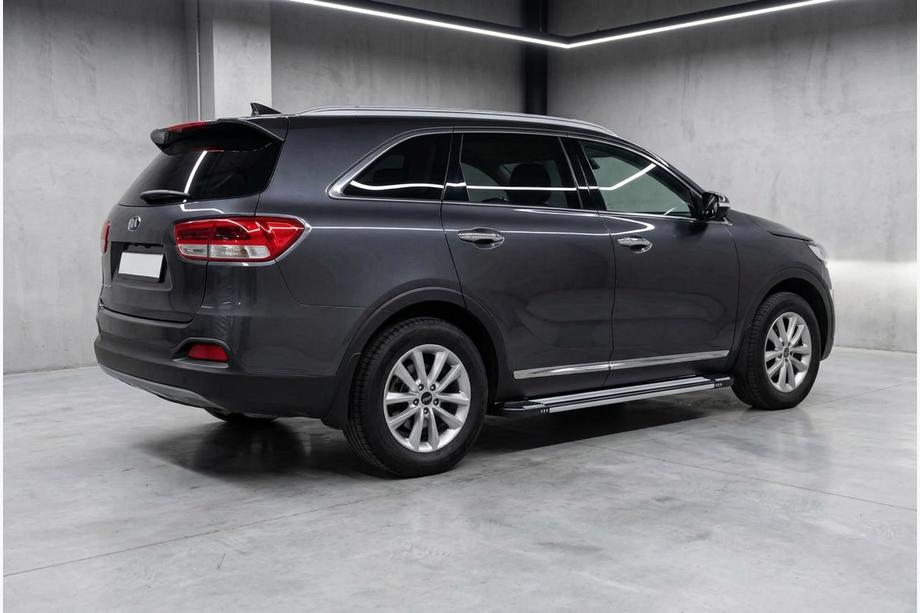 Kia Sorento III UM 2014-2020 Estribos Laterales Rainbow (2 uds., Aluminio) Image