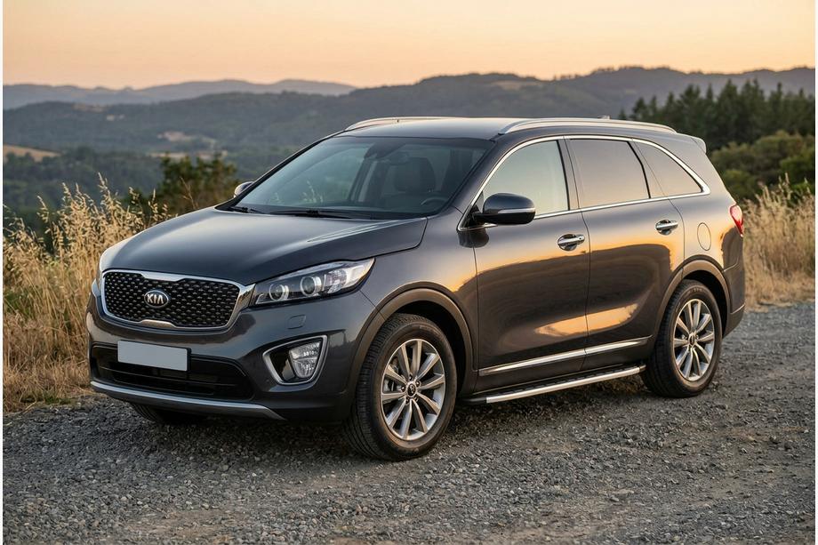 Kia Sorento III UM 2014-2020 Estribos Laterales Fullmond (2 uds., Aluminio) Image