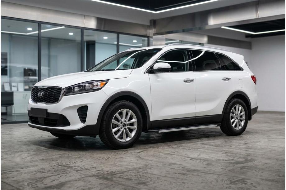 Kia Sorento III UM 2014-2020 Estribos Laterales Maya (2 uds., Aluminio) Image