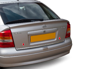 Opel Astra G classic 1998-2012 Moldura maletero acero inoxidable Carmos - Acero Inoxidable Turco foto 1
