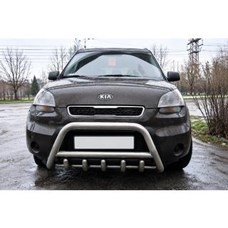 Defensa Delantera (Acero Inoxidable) Kia Soul II 2013-2018