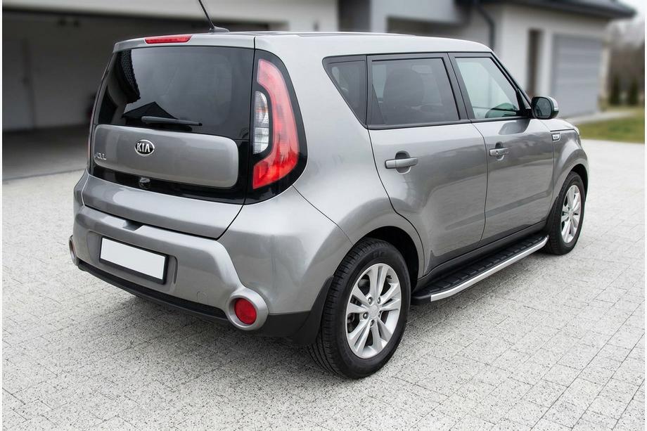 Kia Soul II 2013-2018 Estribos Laterales Fullmond (2 uds, aluminio) Image