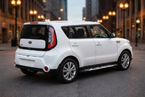 Kia Soul II 2013-2018 Estribos Laterales Sunrise (2 uds., Aluminio) foto 1